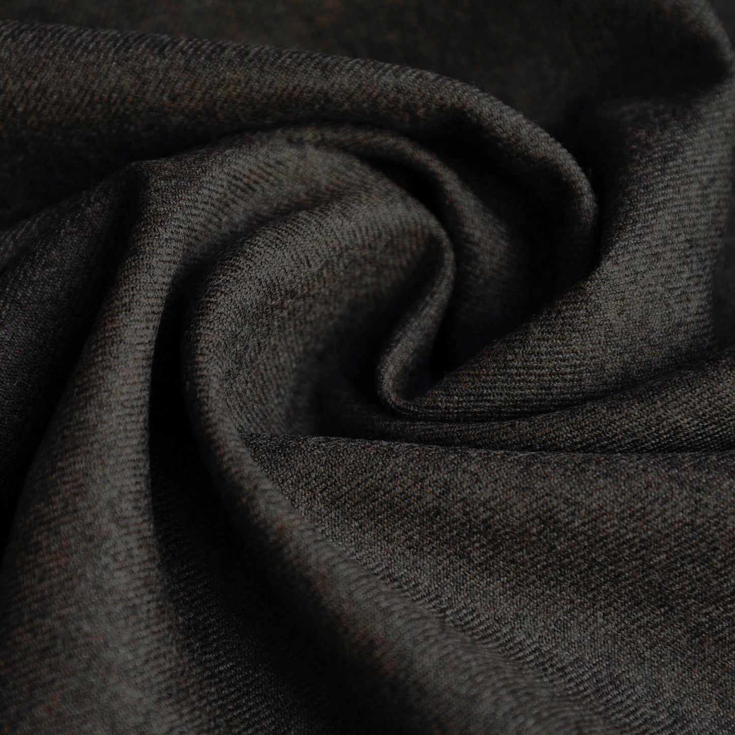 Dugdale Olive Grey Wool Flannel Dress Pant