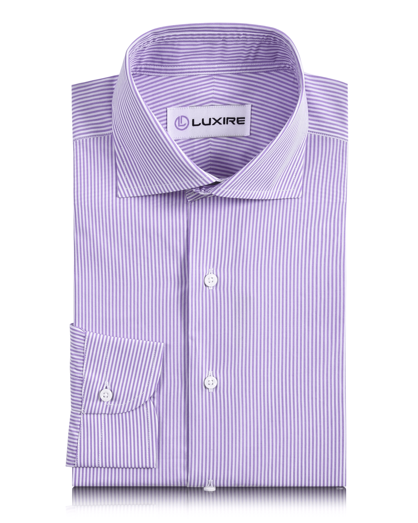 Monti Purple Dress Stripes Ice Shirt