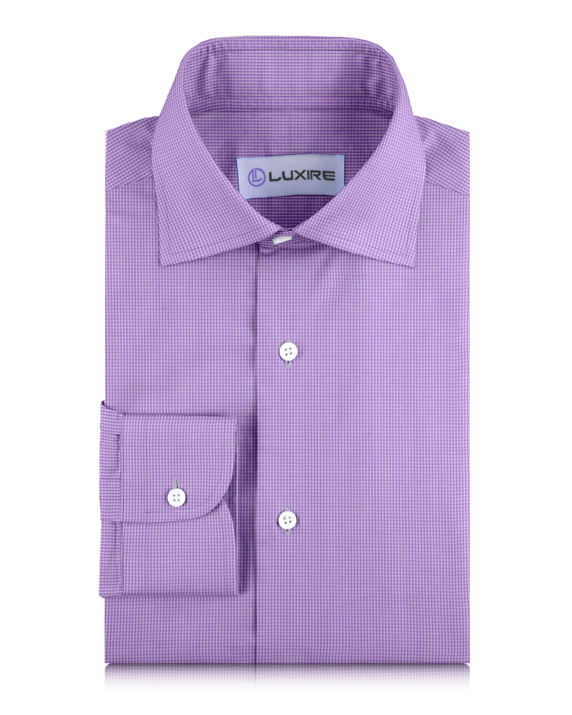 Mauve Micro Gingham