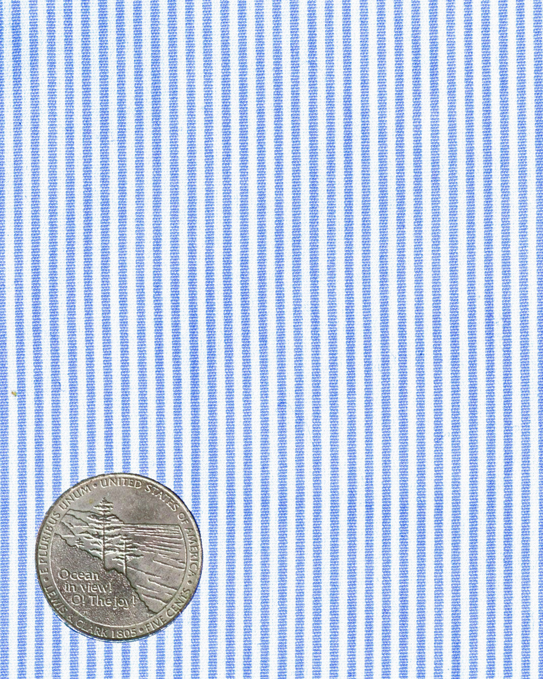 Pale Blue Dress Stripes Shirt