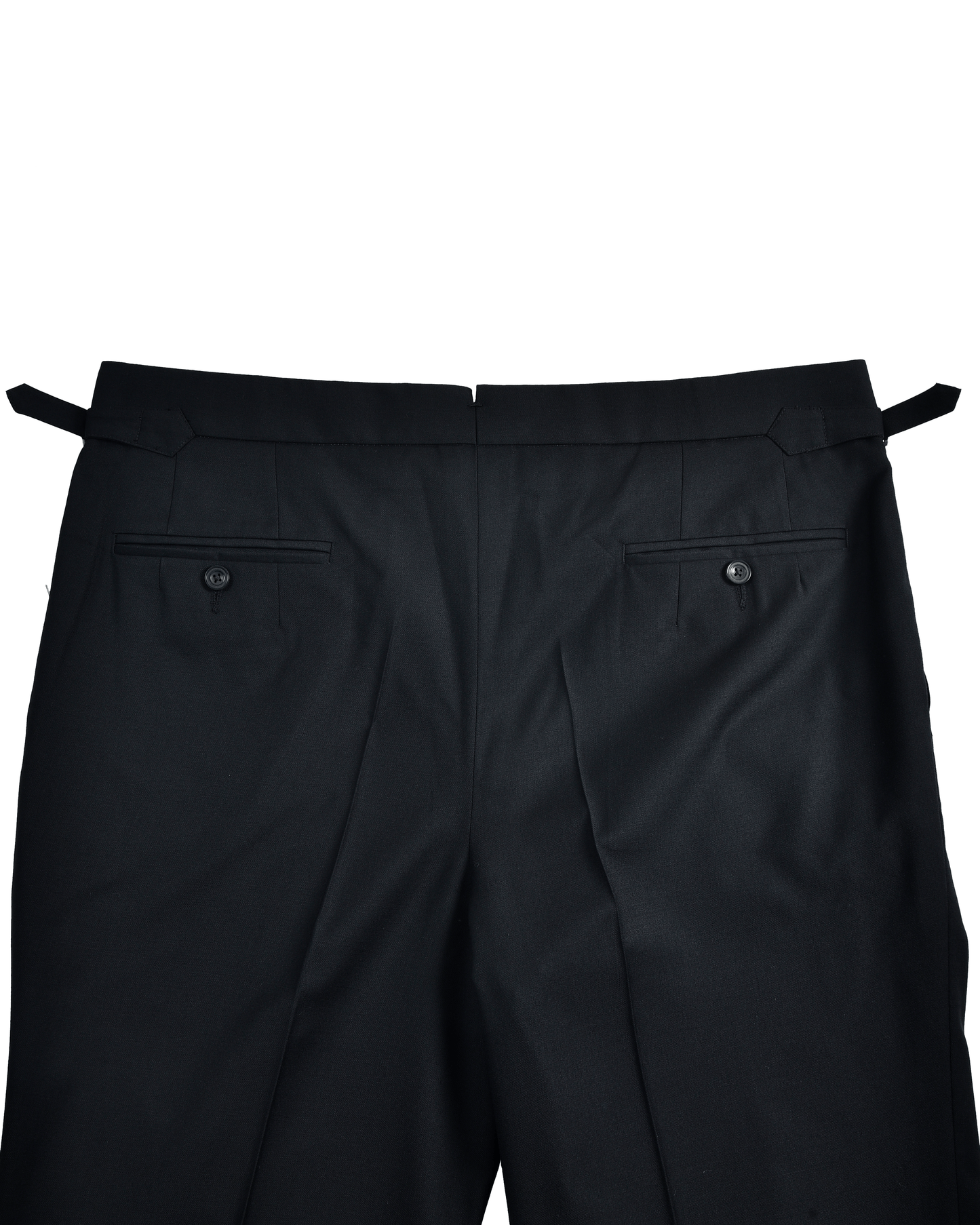 Washable Wool Pants: Black