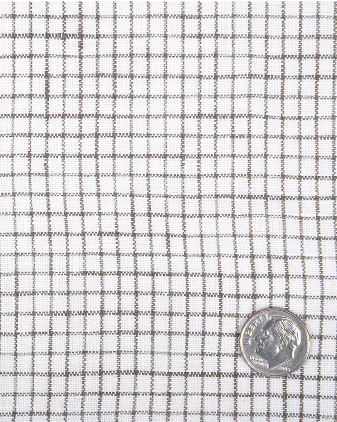 Close up of the custom linen shirt for men in olive green graph by Luxire Clothing