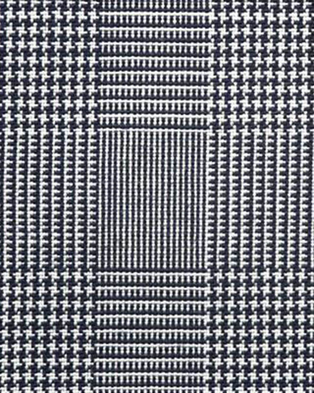 Dugdale Fine Worsted Pant - Blue Prince of Wales Check