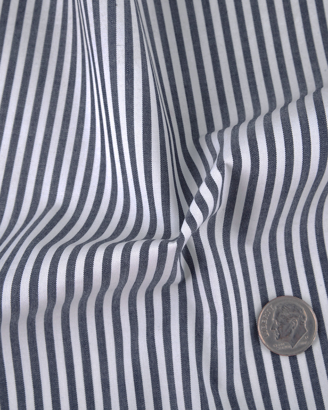 Navy Candy Stripes Every-day Shirt