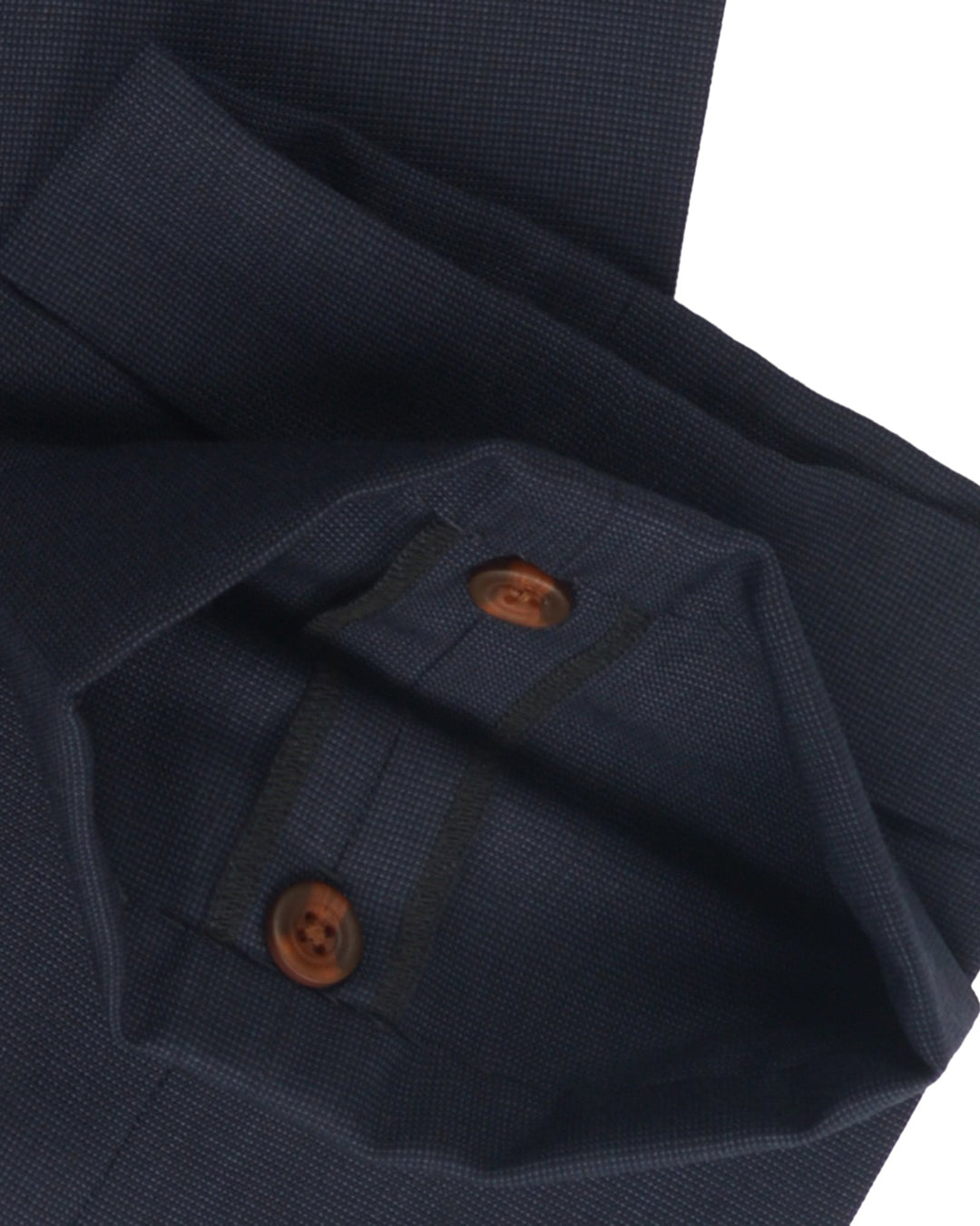 Dugdale Fine Worsted Pant - Blue Pinhead