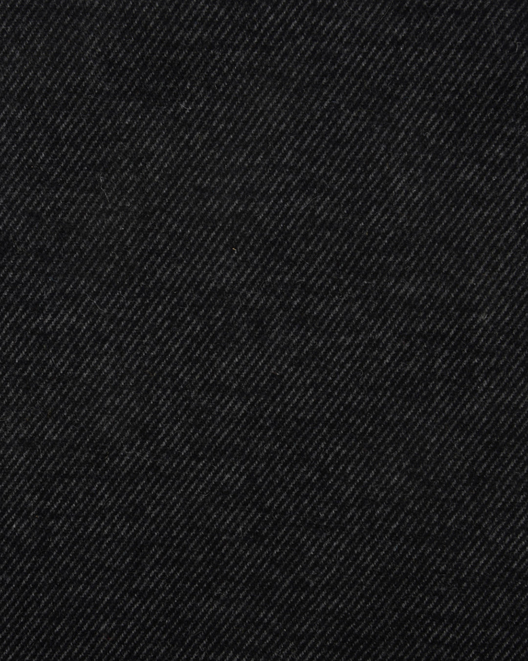 Midnight Grey Cotton Gabardine Twill