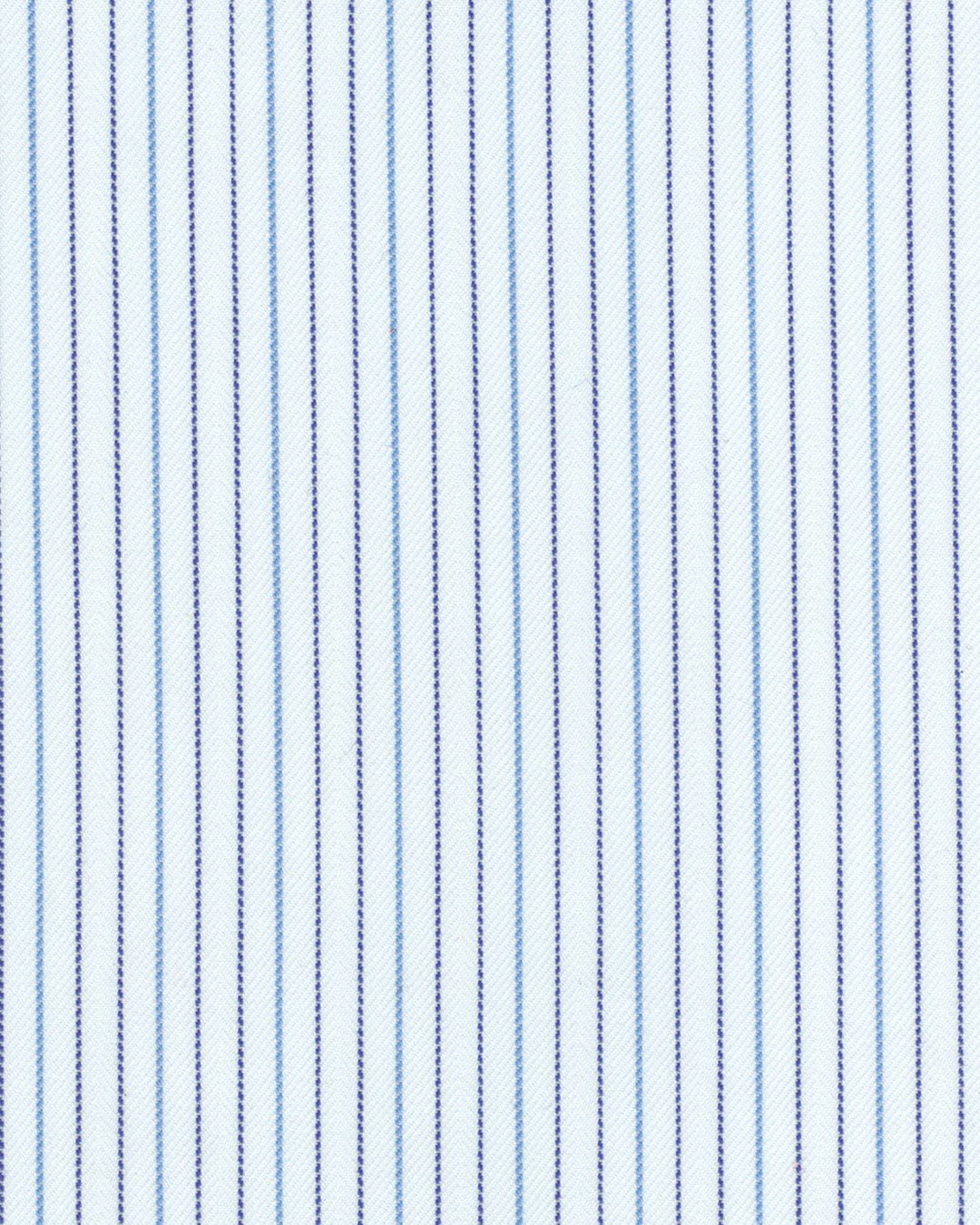 Natural WrinkleFree - White Pinstripes - With A Touch of Silk