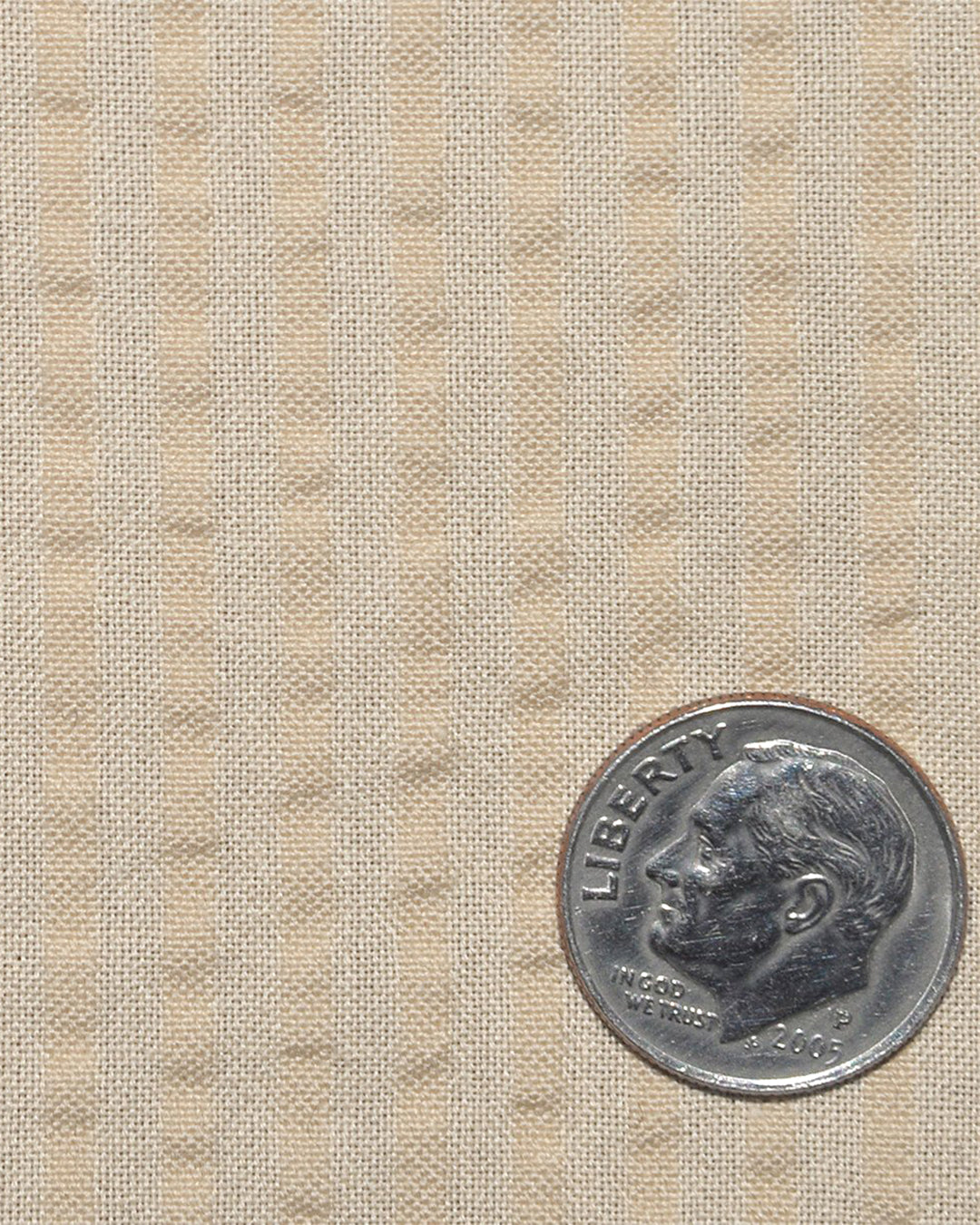 Loro Piana: Beige Seersucker