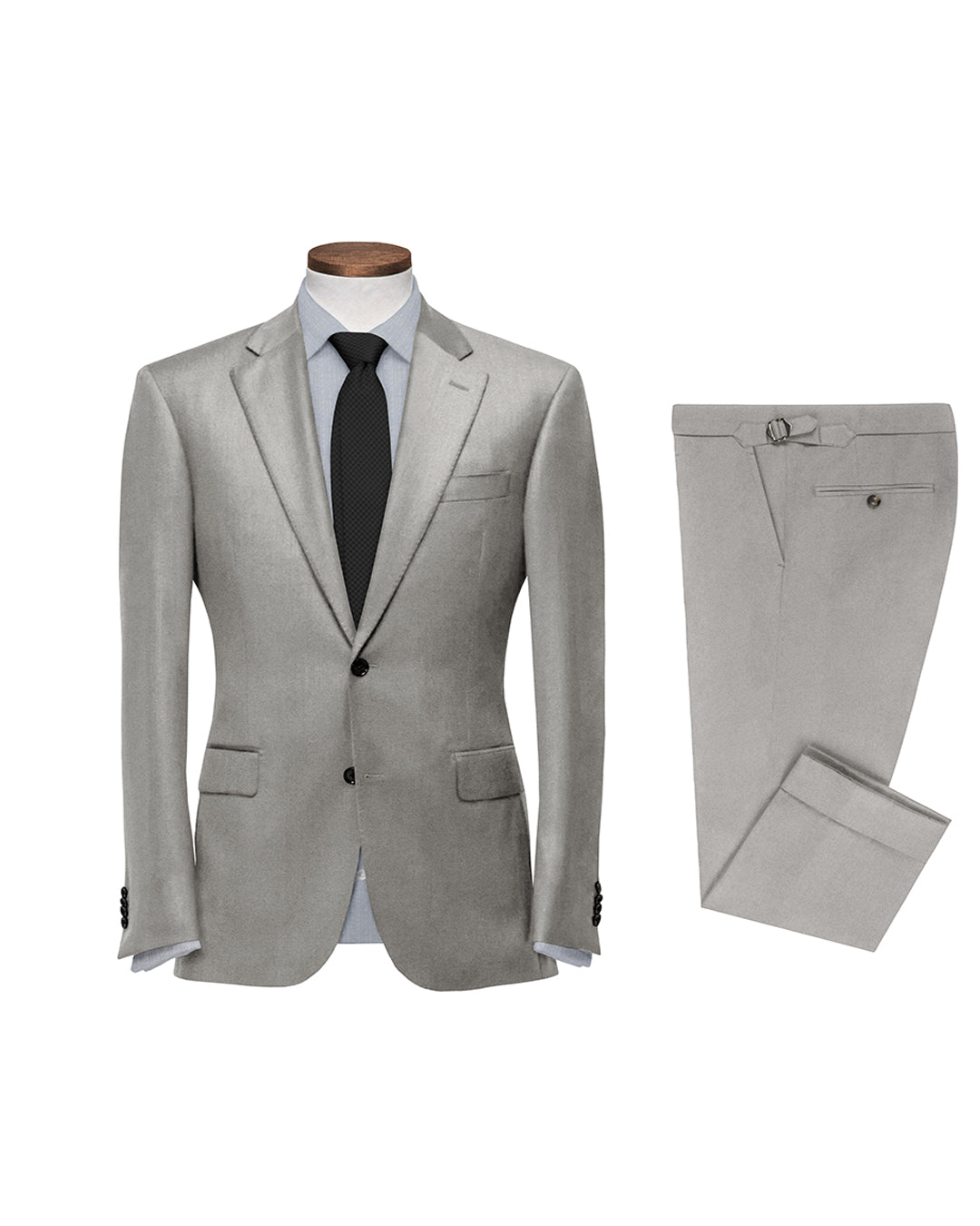 VBC Taupe Flannel Suit