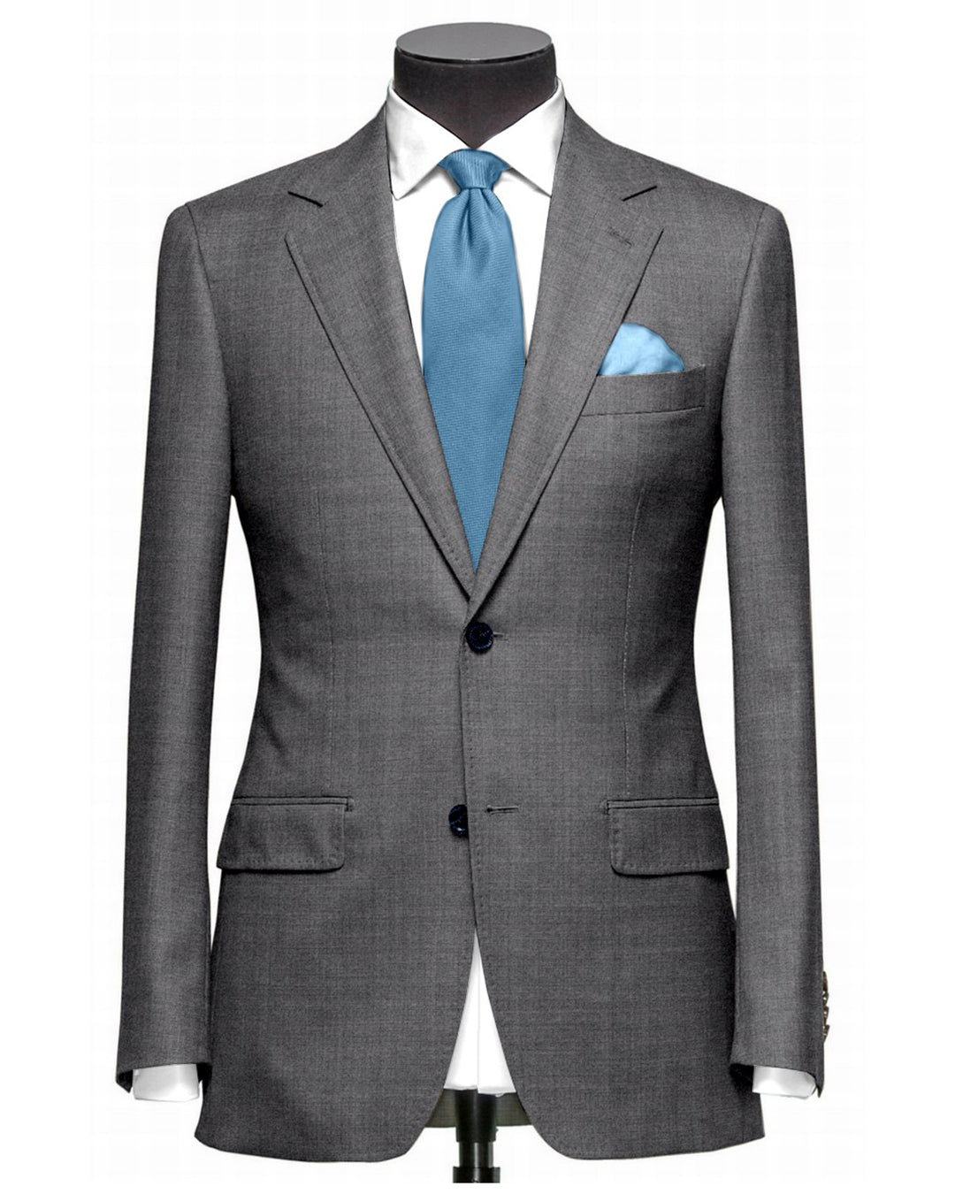 EThomas Wool Cashmere: Light Grey Wool Jacket