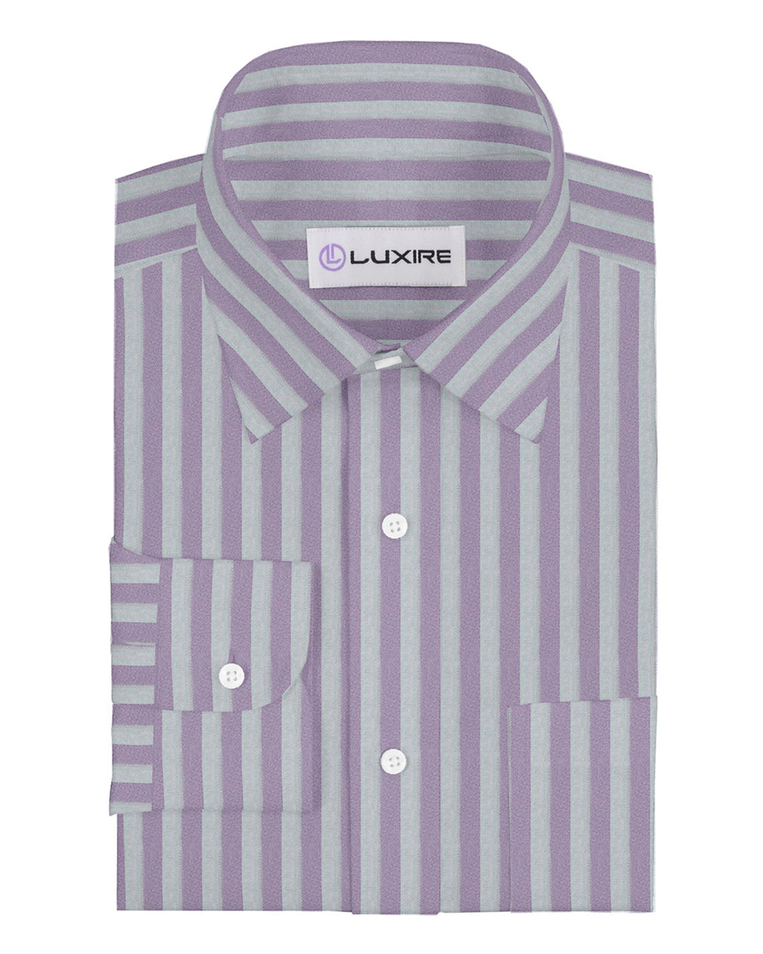 Linen: Pink Bengal Stripes On White