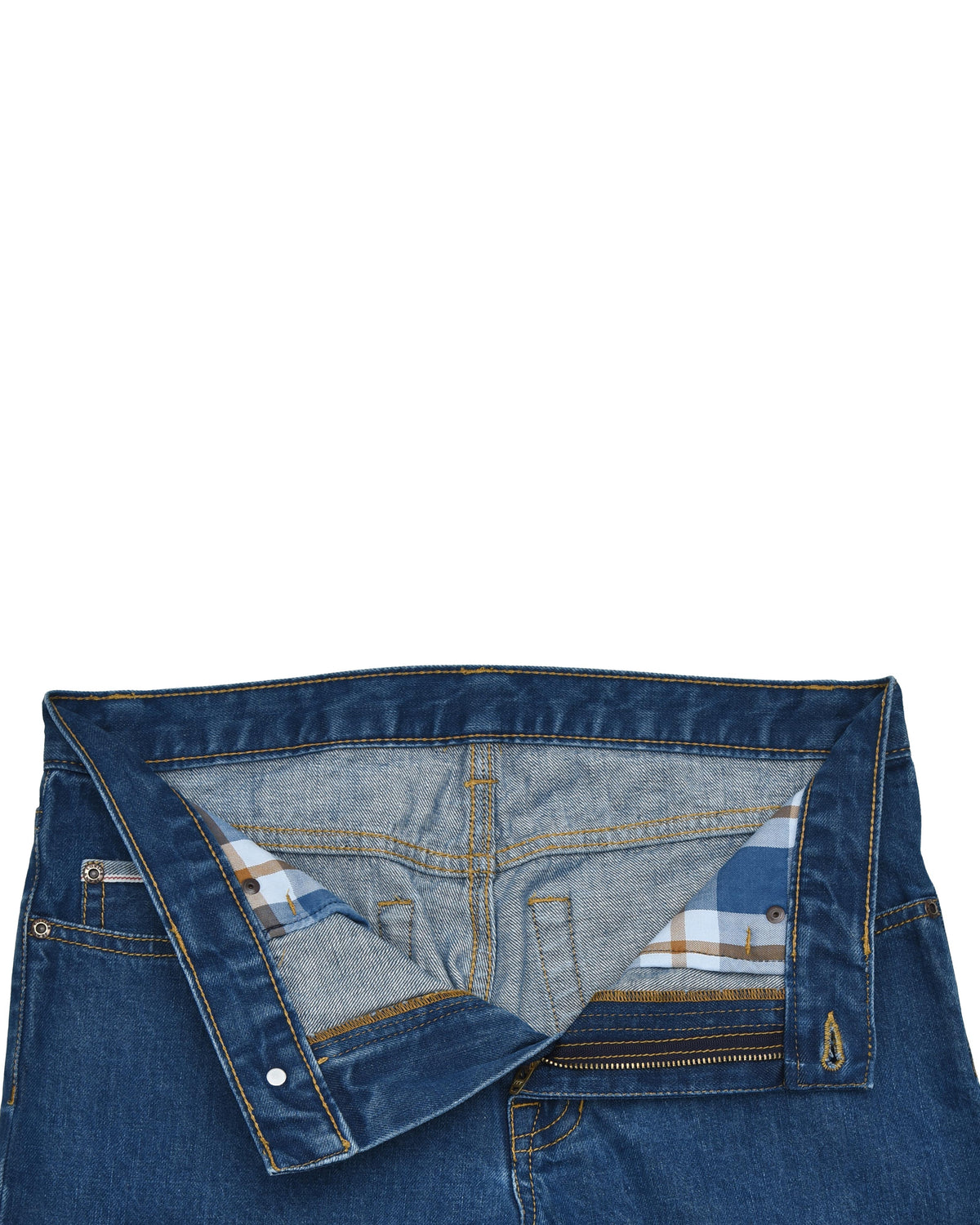Kaihara Fade Washed Indigo Selvedge Jeans - 7