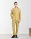 Goldish Yellow Linen