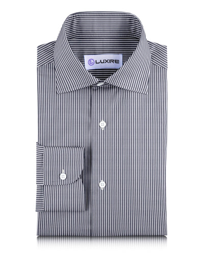 Navy Candy Stripes Every-day Shirt