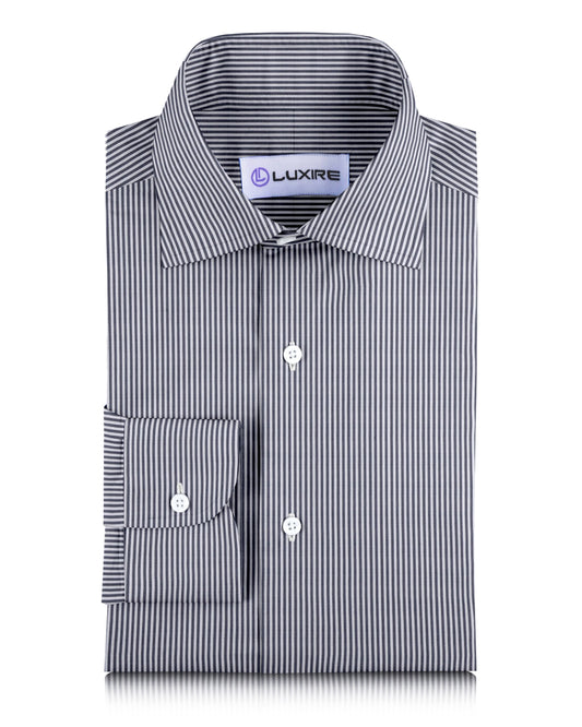 Navy Candy Stripes Every-day Shirt