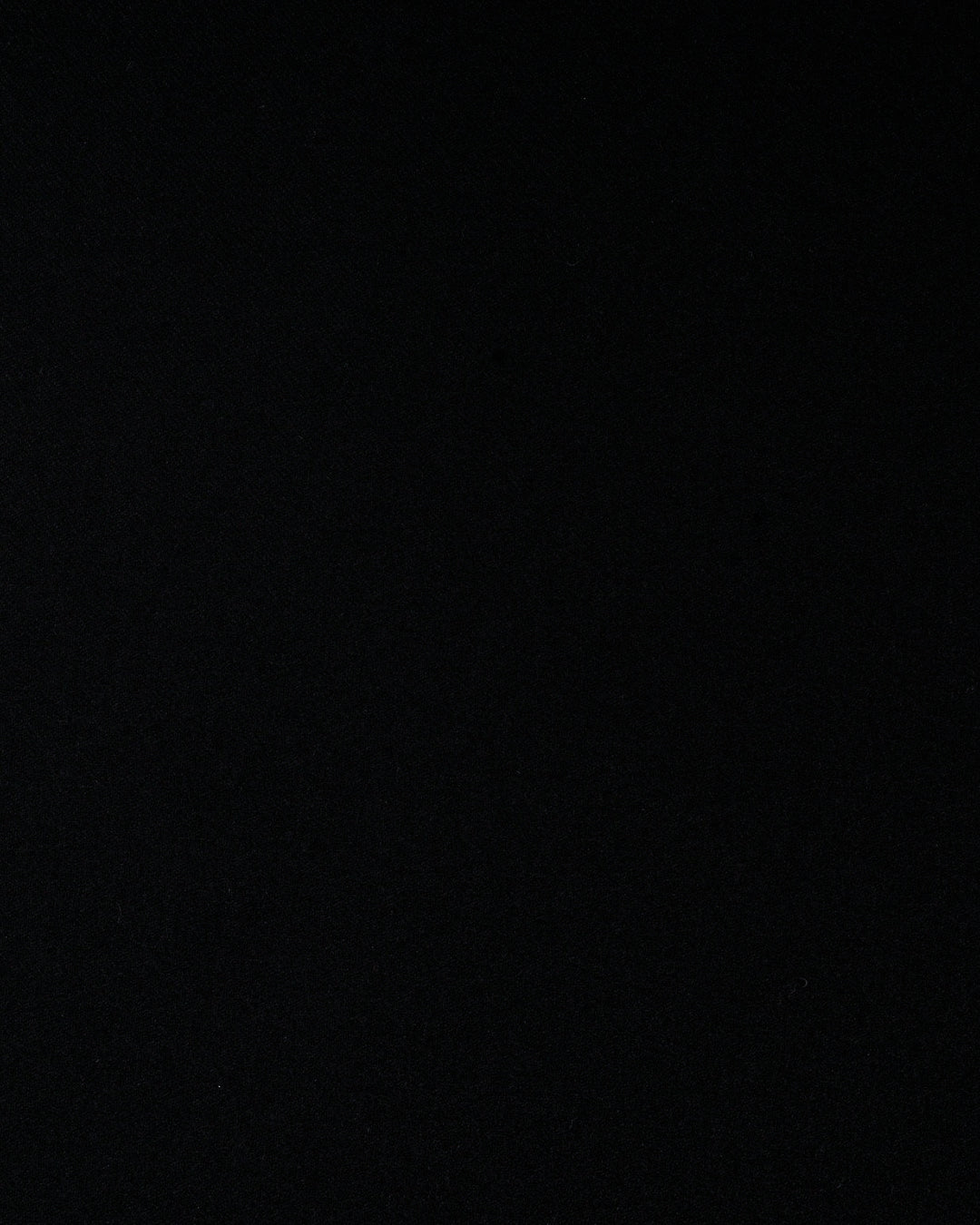 VBC Black 100% Wool Flannel - 7