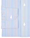 Alumo Light Blue Cornflower and Navy Stripes