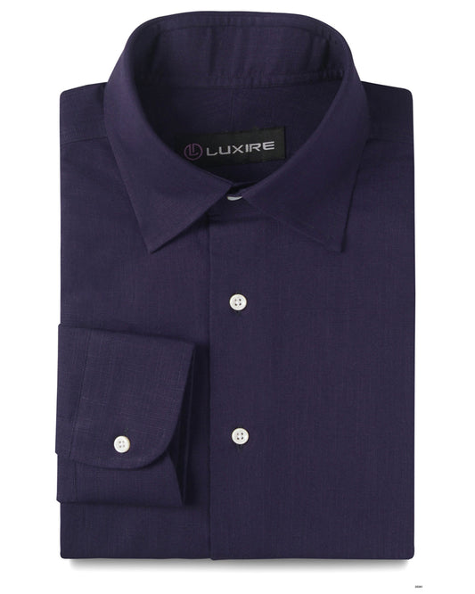 Purple Chambray Shirt