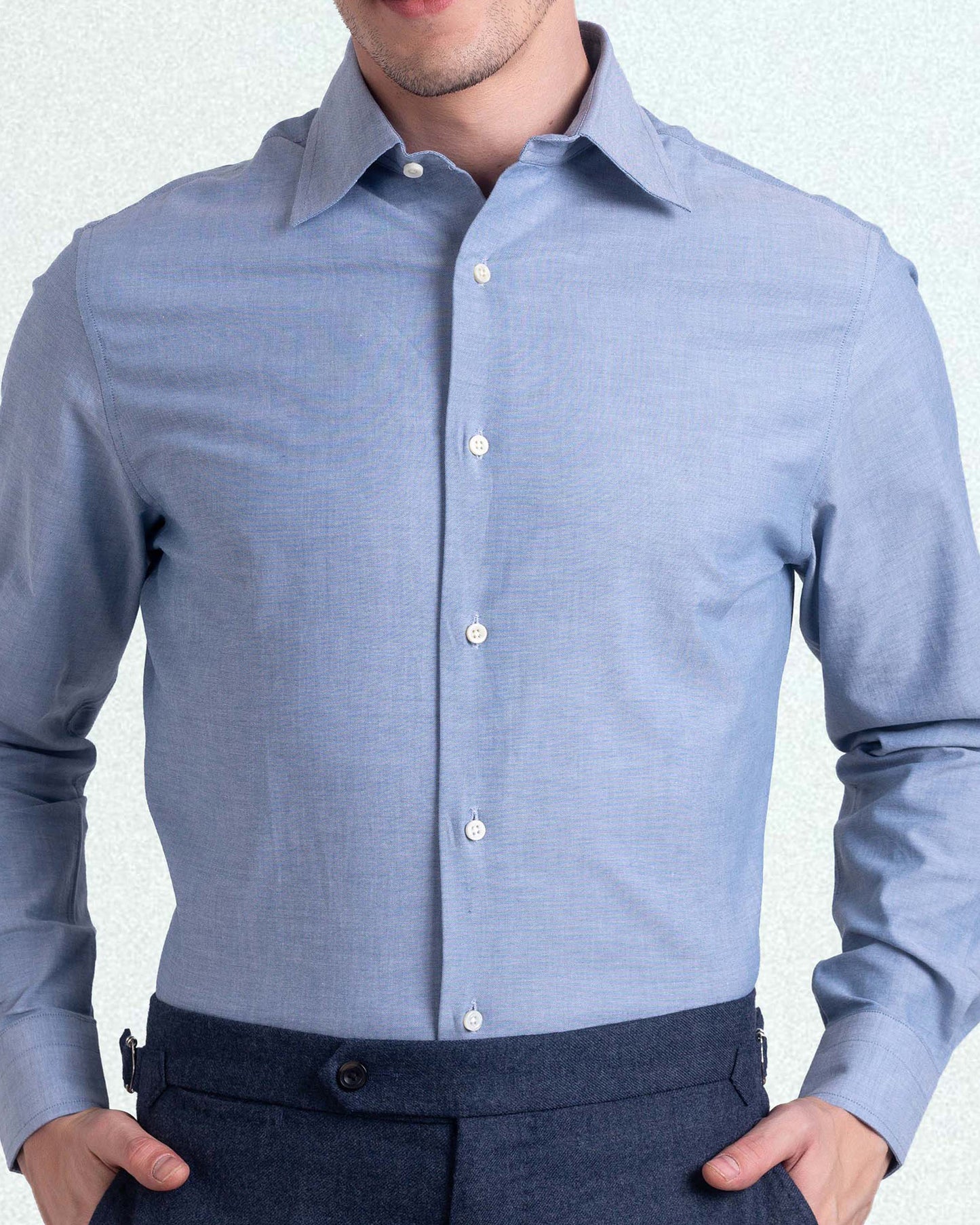 Persian Blue Oxford Shirt