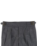 Gurkha Pant in Vitale Barberis Canonico - Flannels Grey