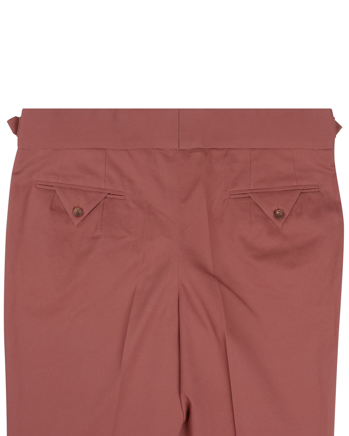 Gurkha Pant in Dugdale Cotton Brick Red Twill - 4