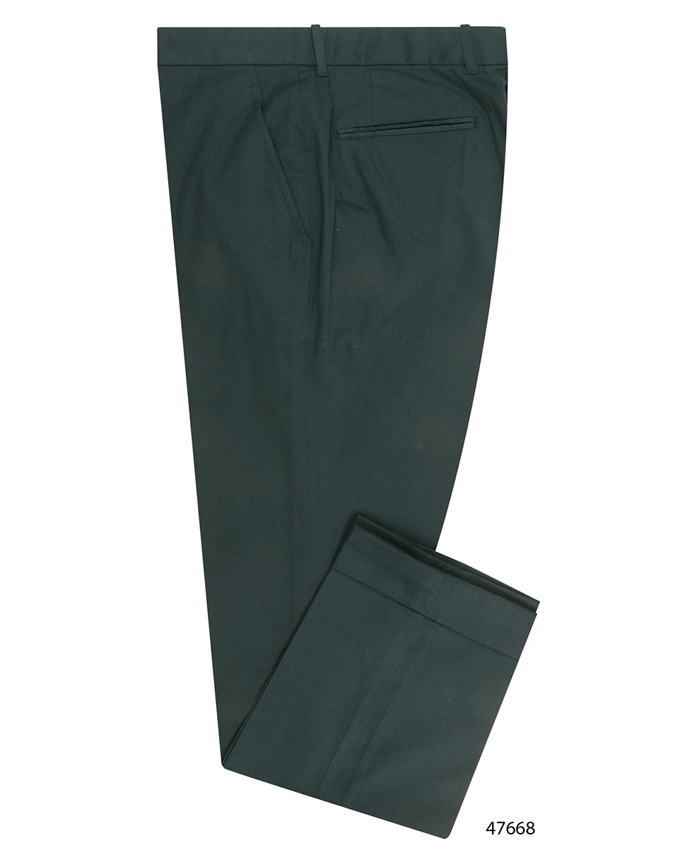 Ocean Green Twill Chino - 1