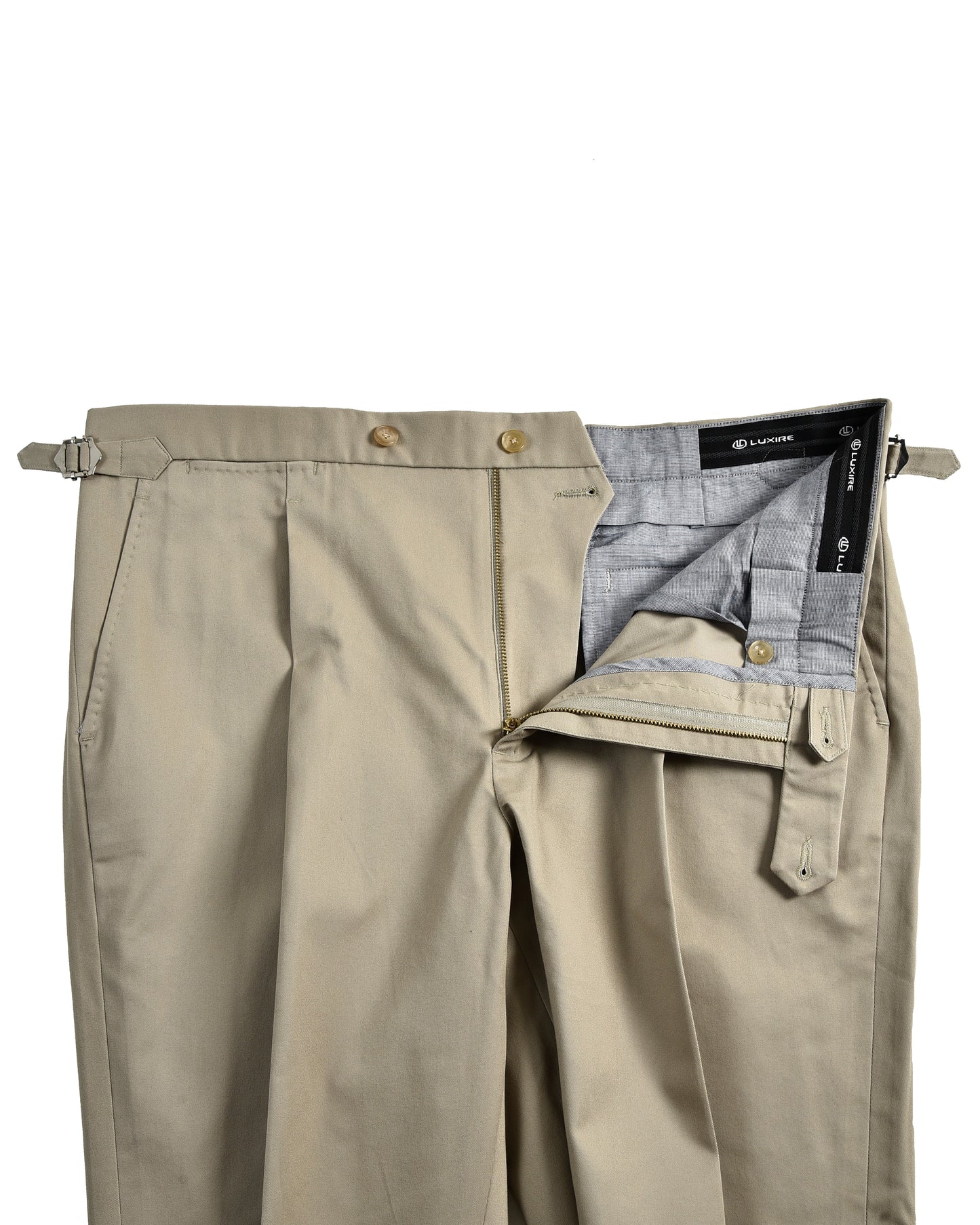 Light Khaki Stretchable chino