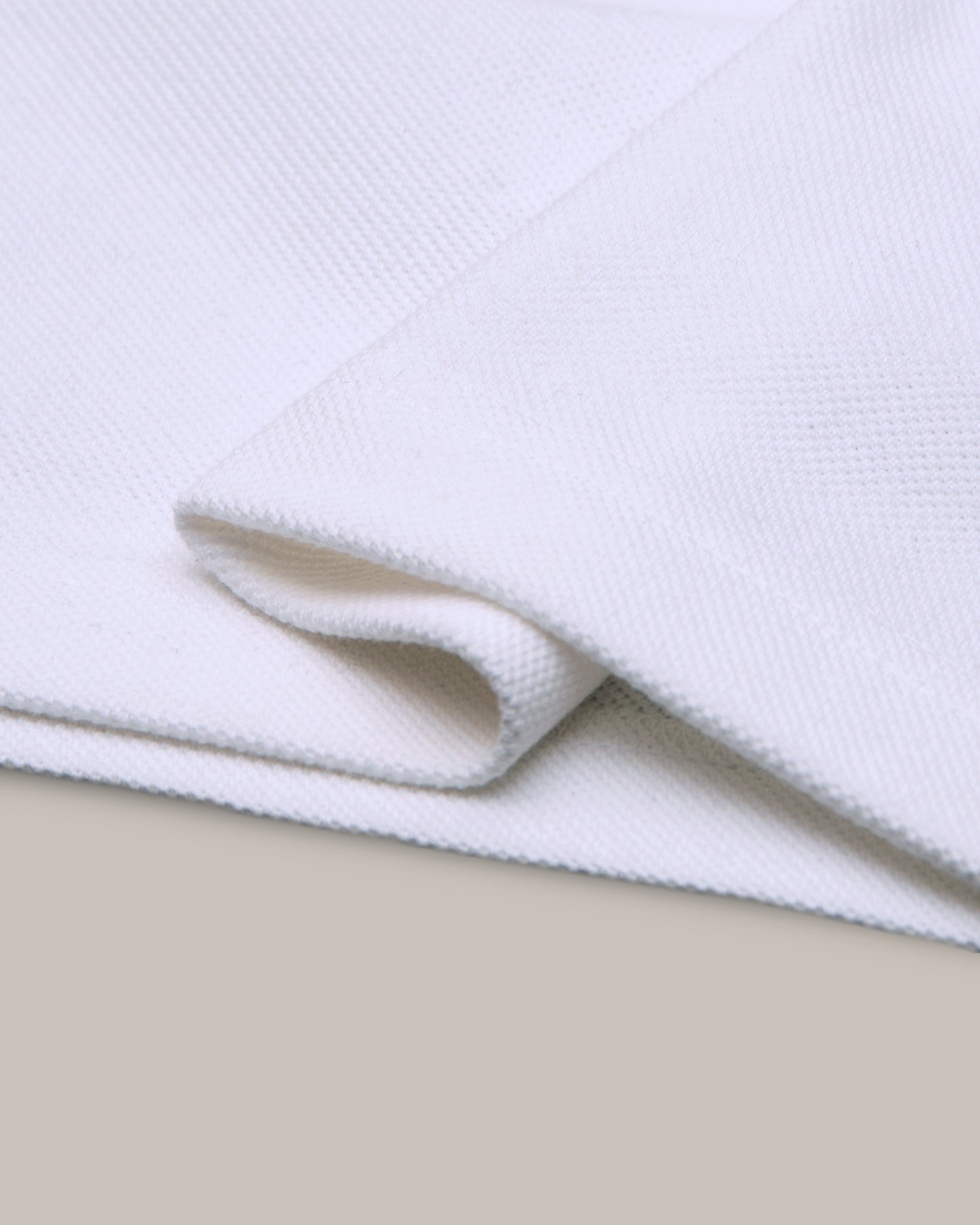 EZS Aria White Long Sleeve Polo