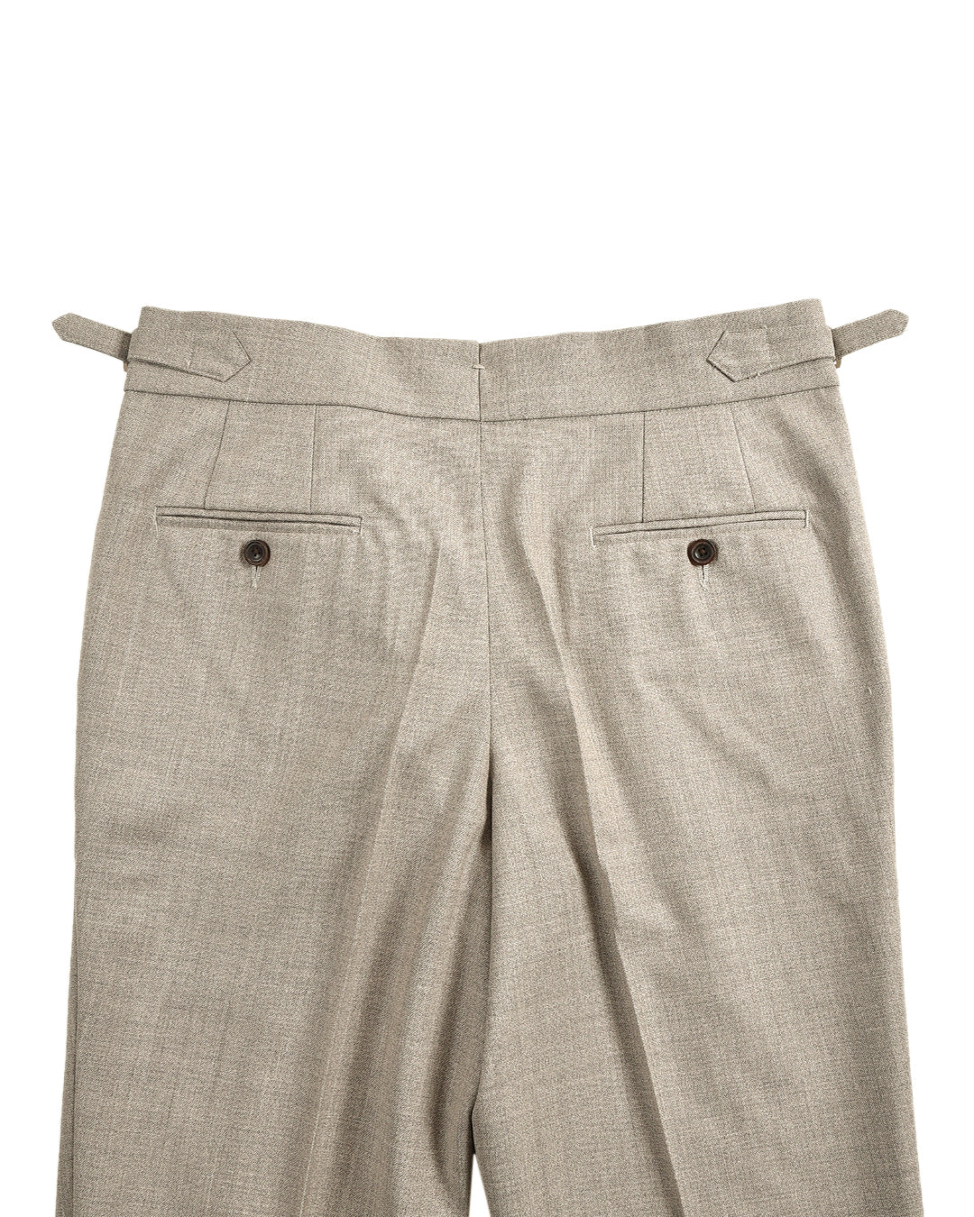 VBC - 4 Ply Tropical Wool: Grey Ecru Melange Pant