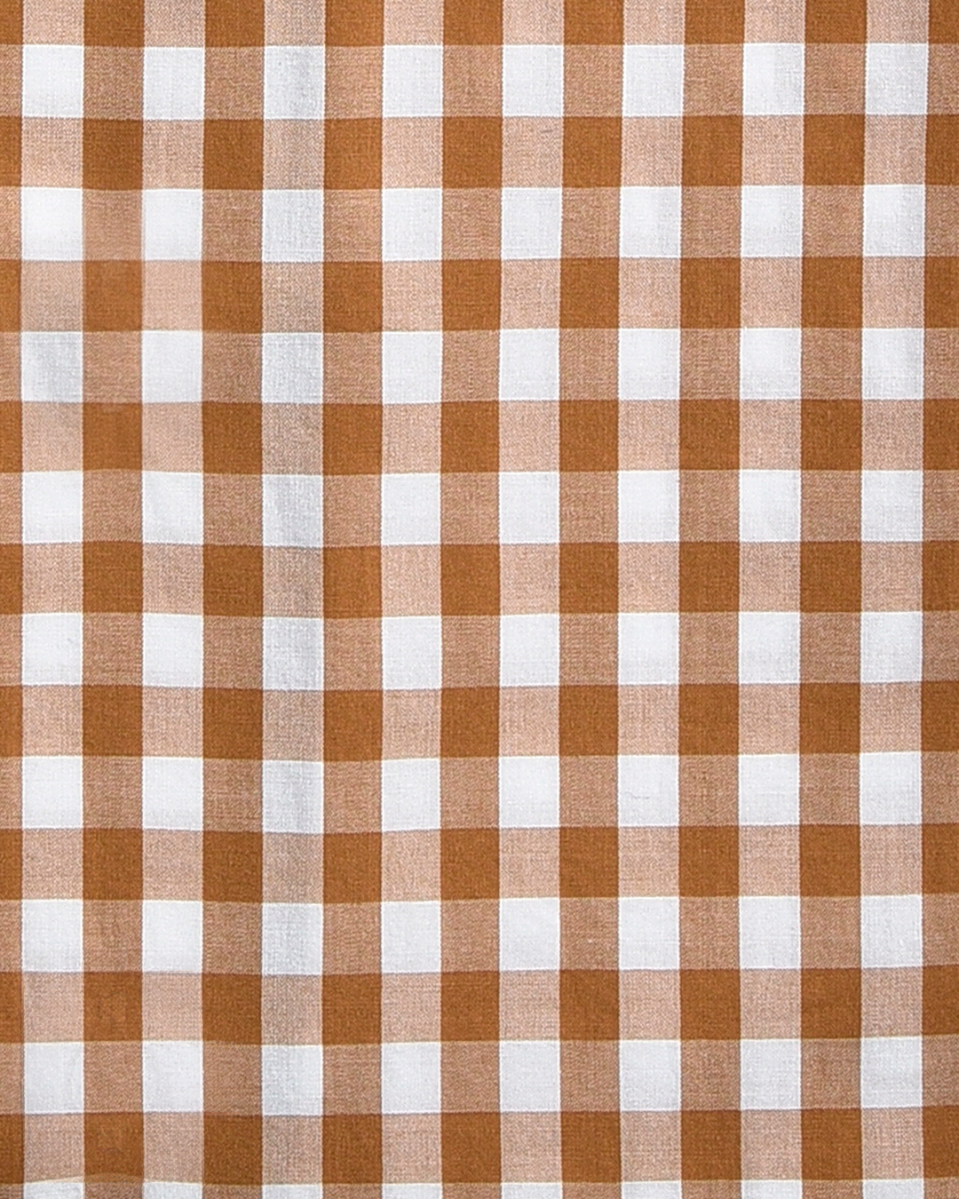 Light Tan Gingham Shirt - 4