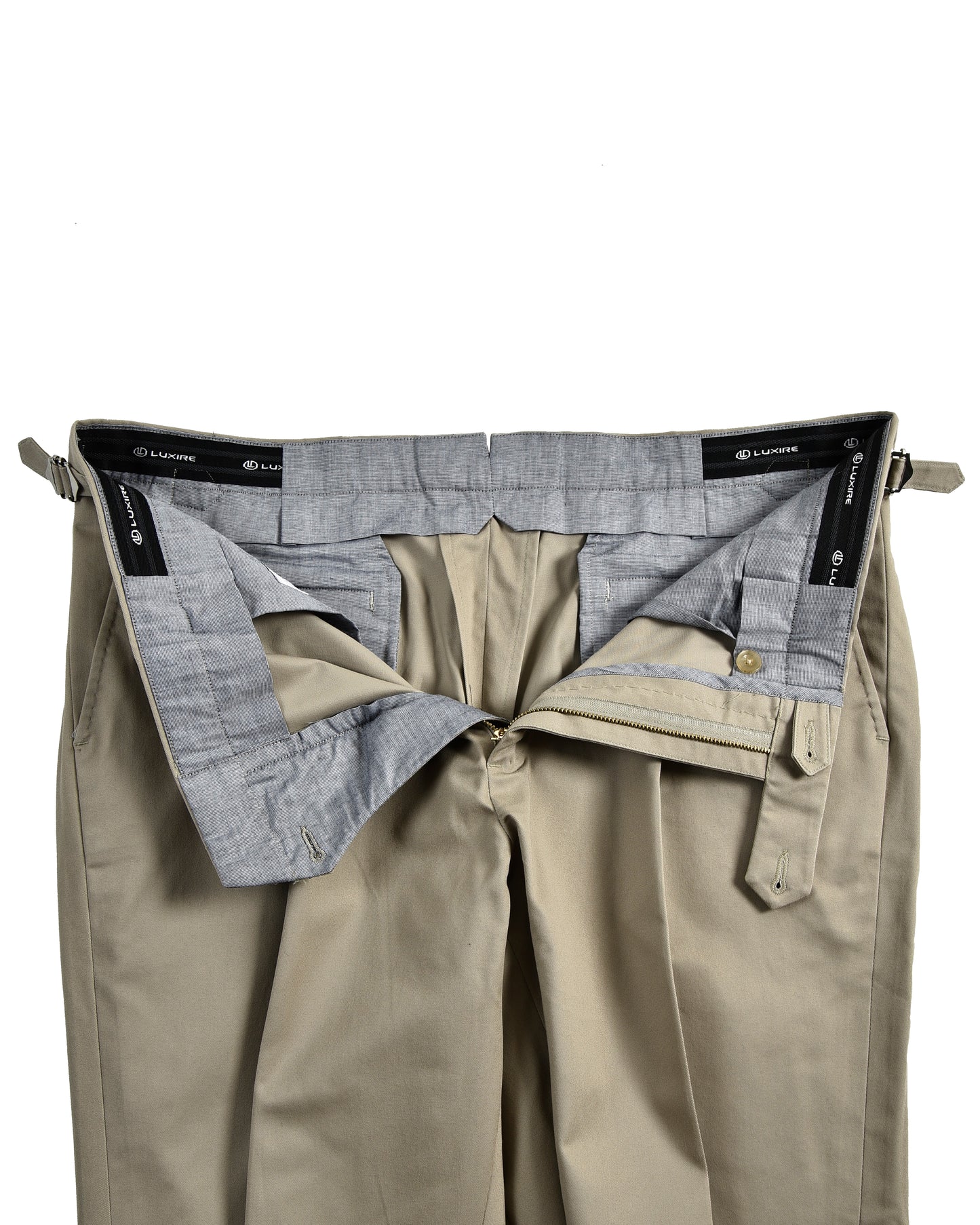 Light Khaki Stretchable chino