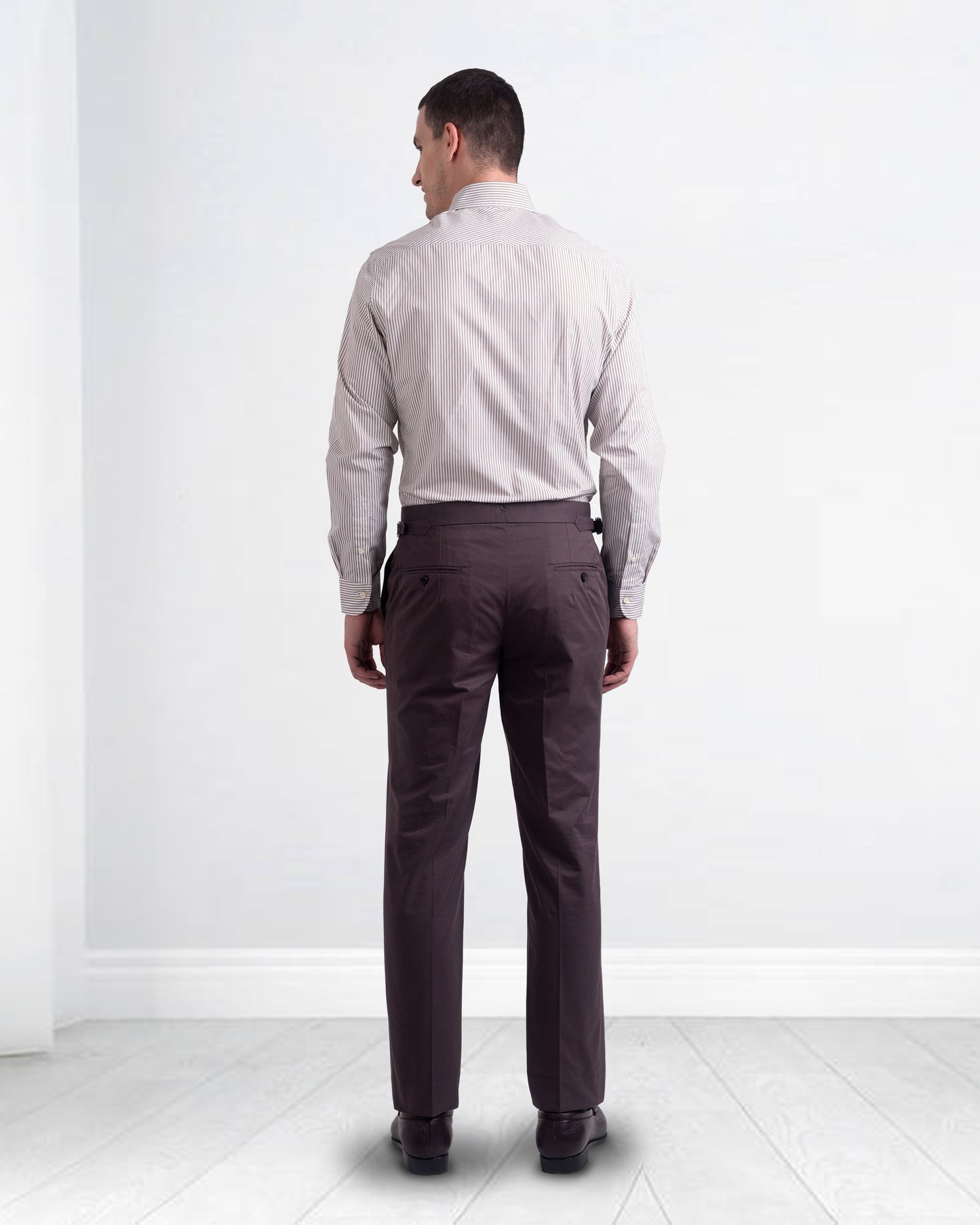 Choco Brown Plain Dress Pant