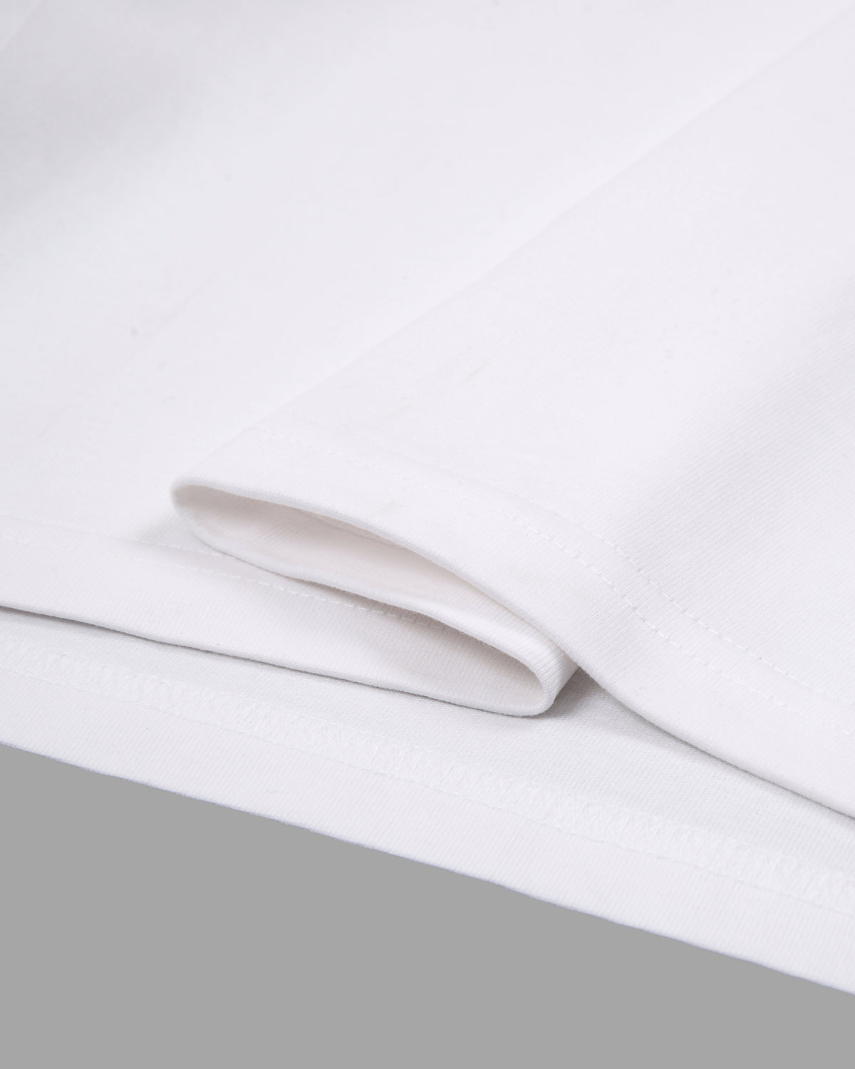 EZS Aria White Crewneck T-Shirt - 5