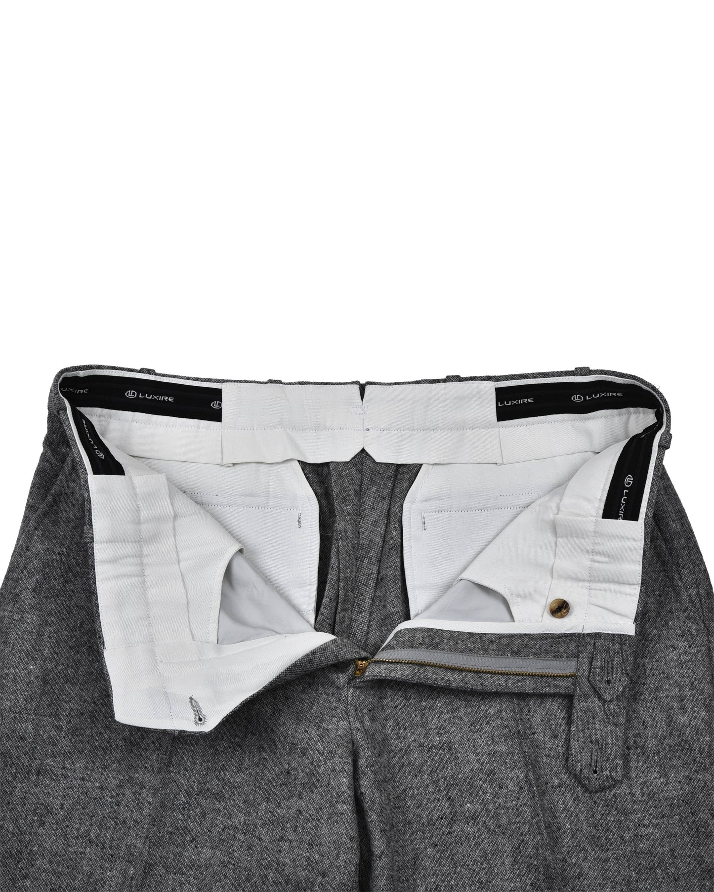 Loro Piana Grey Woolen Pant