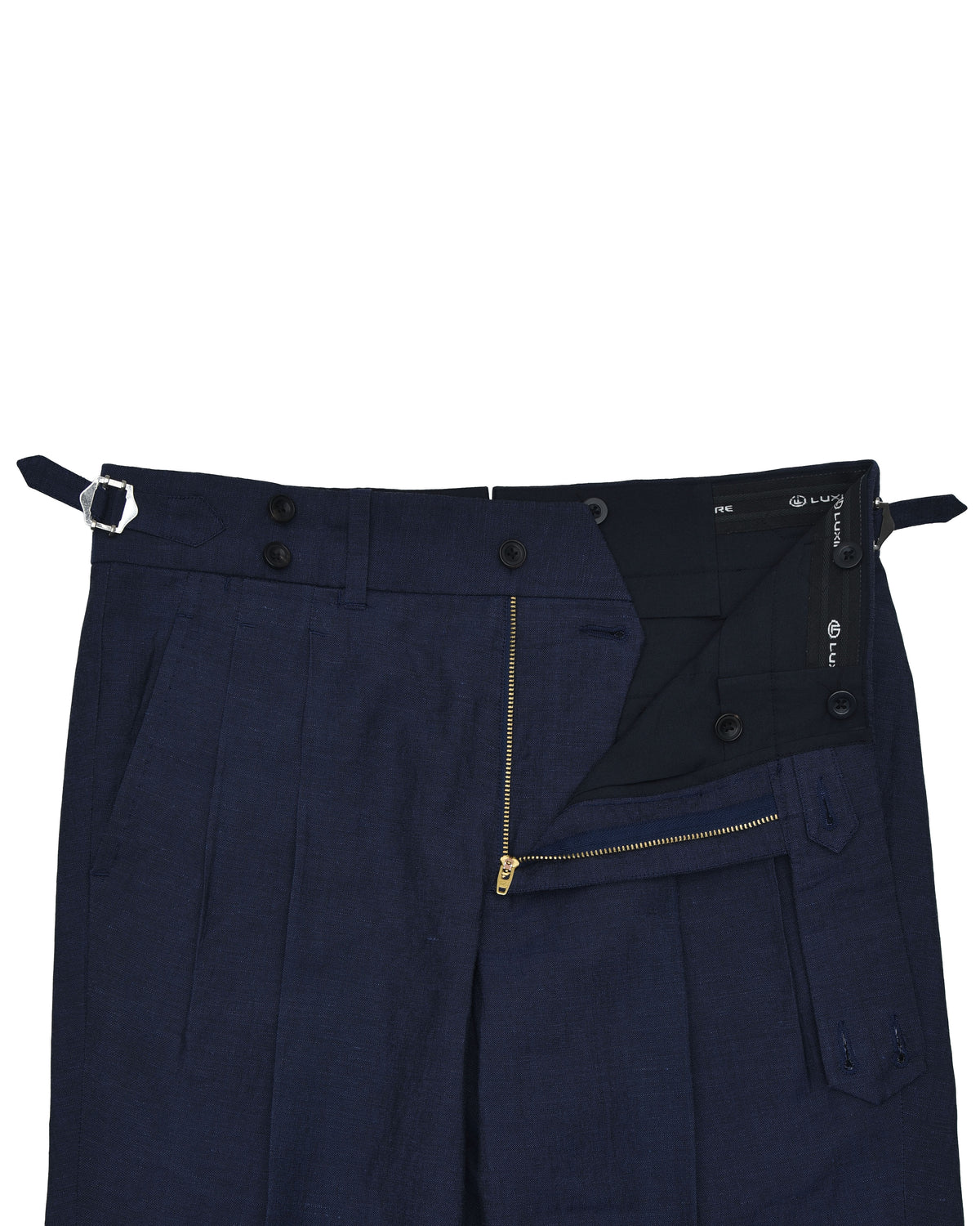 VBC: Navy Blue Wool-Linen - 4
