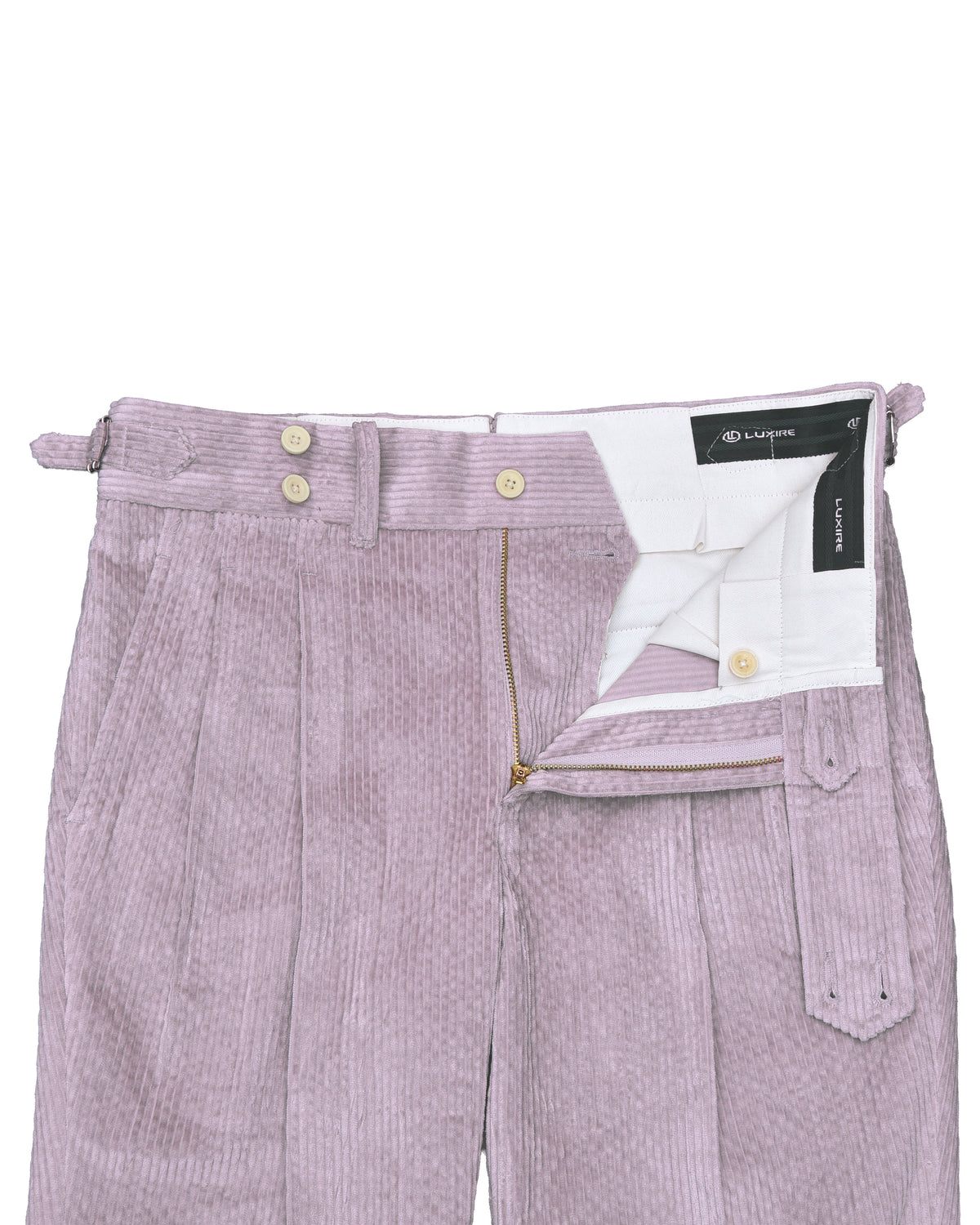 Modrone Corduroy Seersucker Lavender -8 Wale - 4