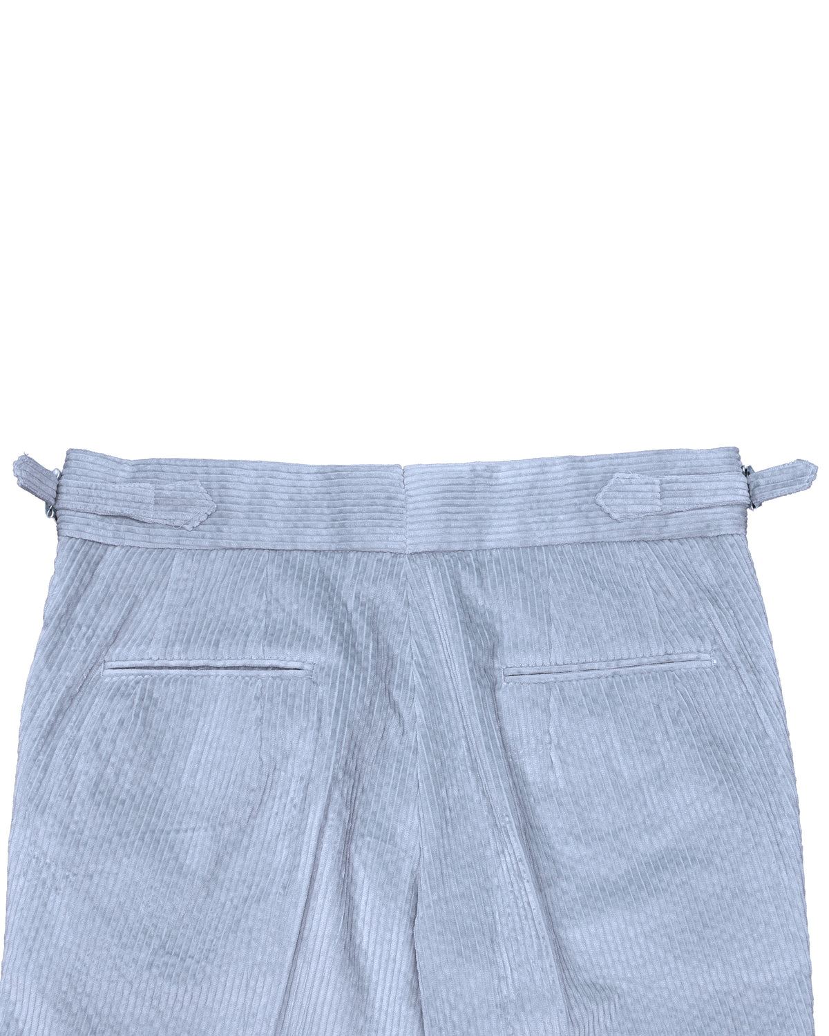 Modrone Corduroy Seersucker Bluish-Gray -8 Wale - 6