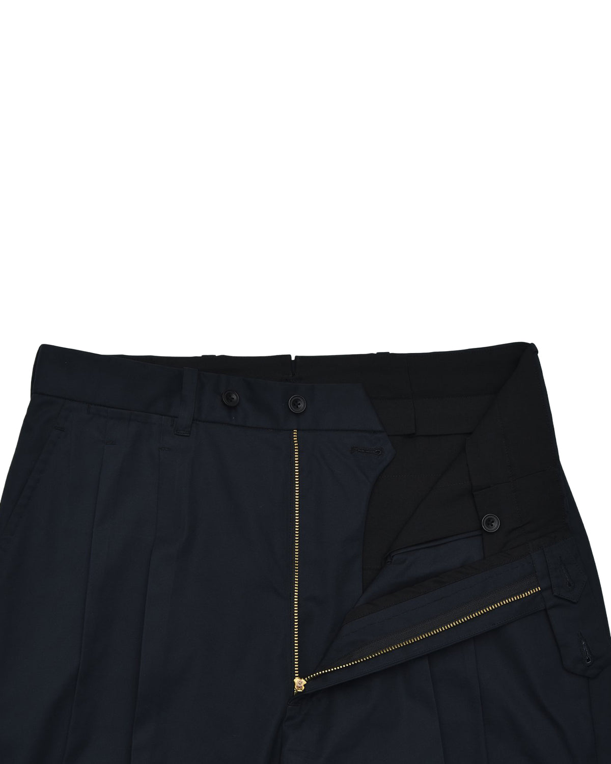 Midnight Black Twill Pants - 4