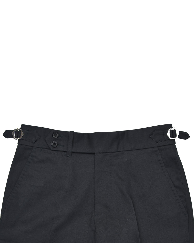 Dark Charcoal Grey Twill Pant