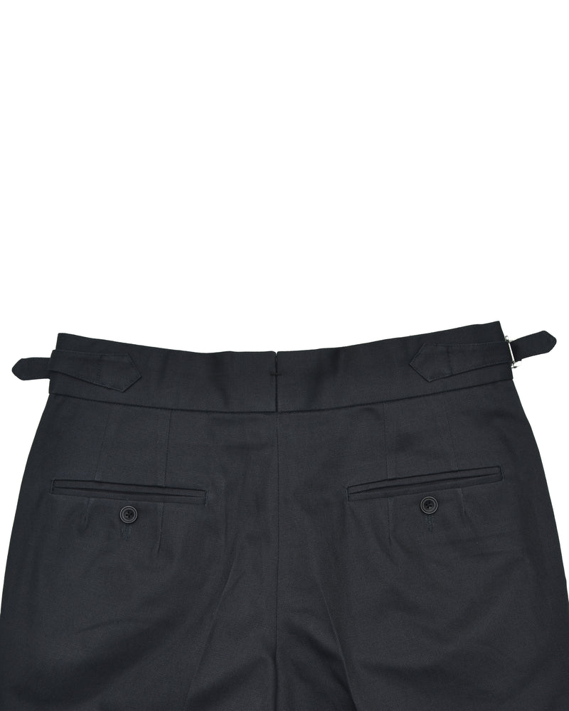 Dark Charcoal Grey Twill Pant