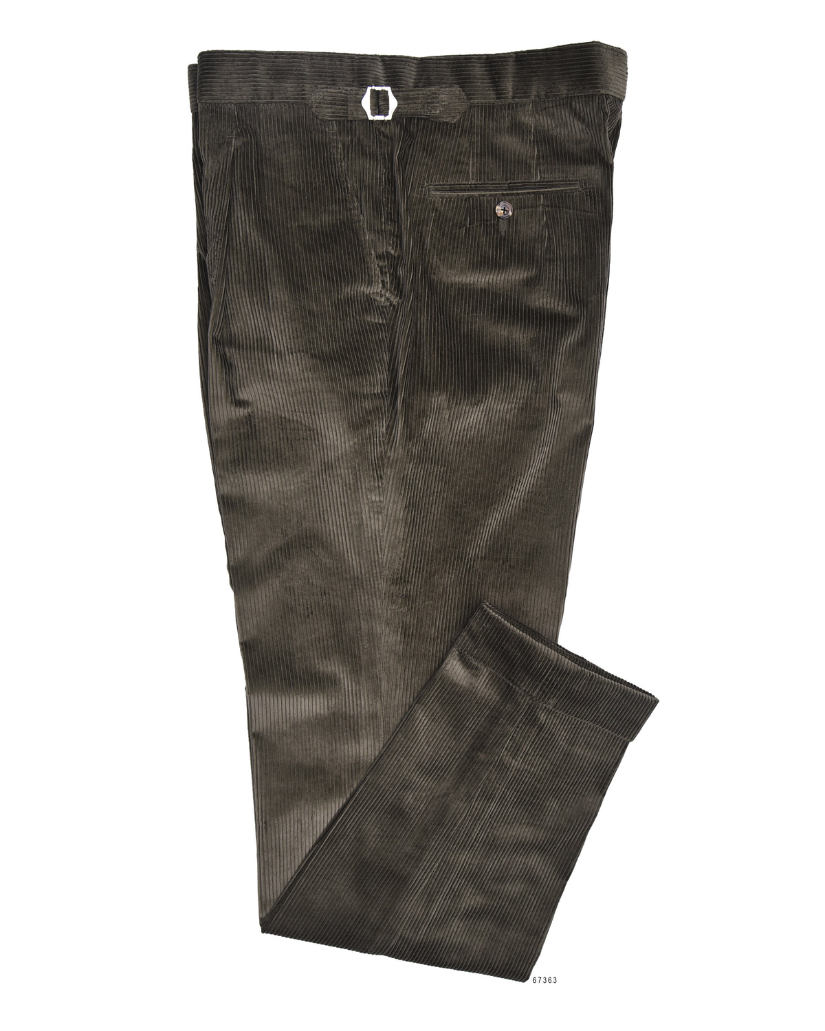 Modrone Corduroy Green Olive - 8 Wale - 1
