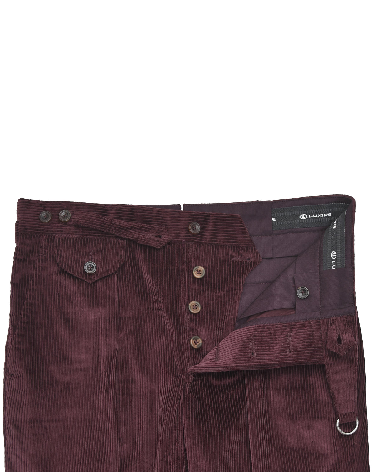 Modrone 8-Wale Maroon Corduroy - 4