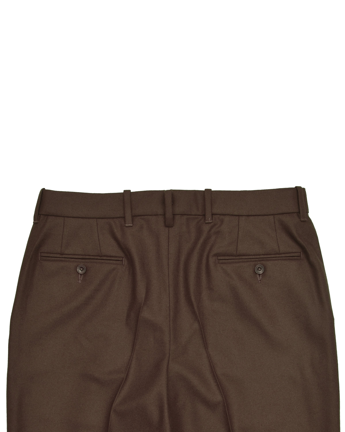 VBC:100% Wool Mud Brown Flannel - 6