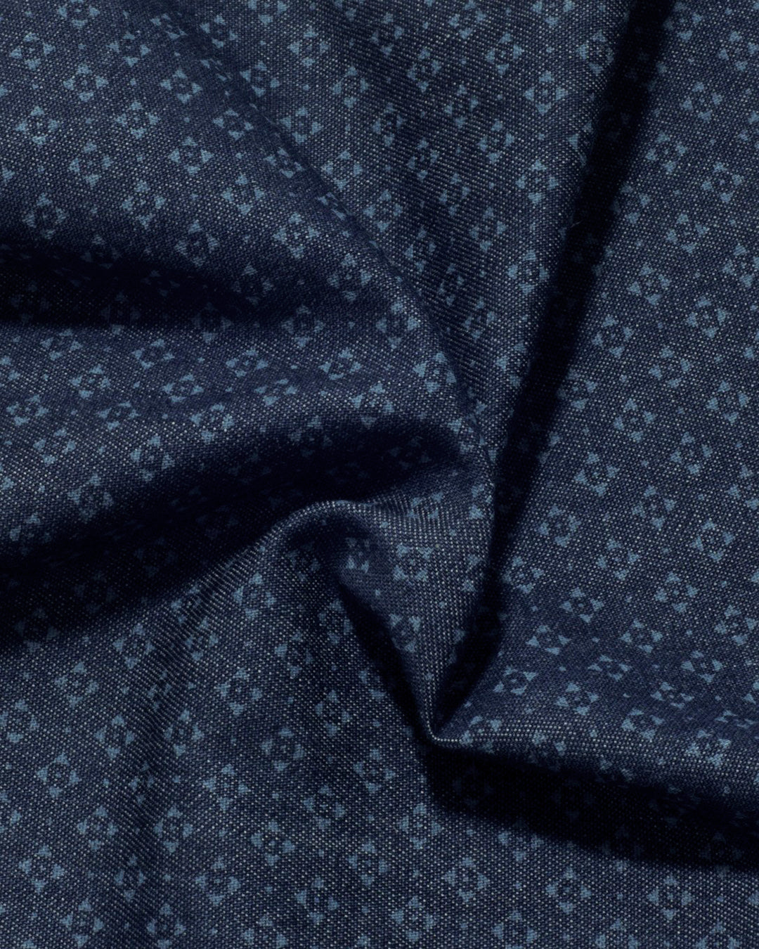 Indigo Denim Wabash Printed