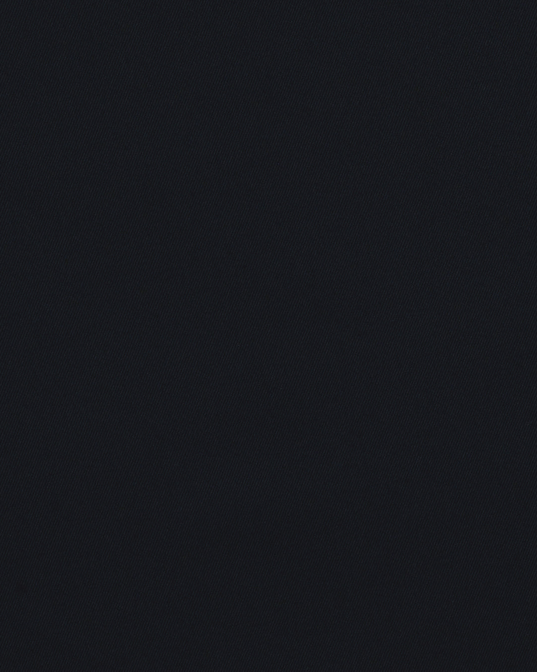 Midnight Black Twill Pants - 7