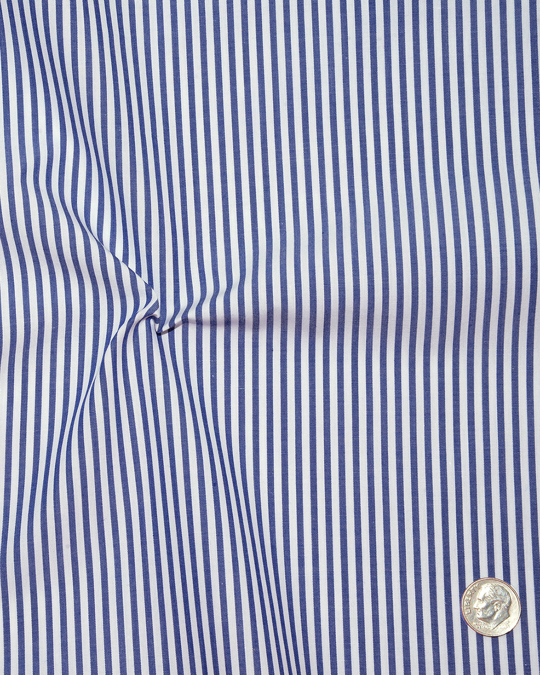 Dark Blue Awning Stripes Shirt - 4