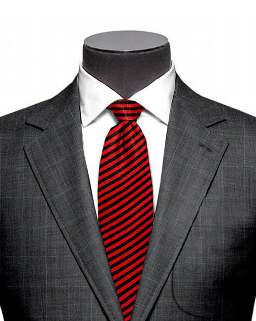 Dugdale Royal Classic: Grey Windowpane Jacket - 2