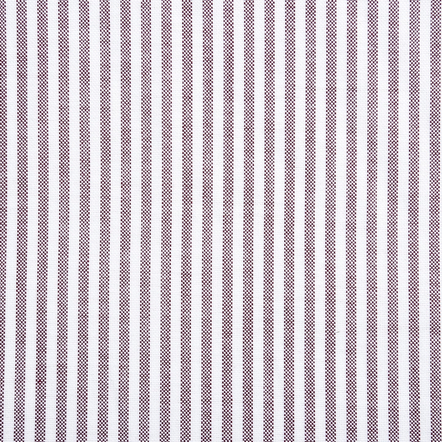 Maroon University Stripes Wrinkle Resistant Oxford Shirt