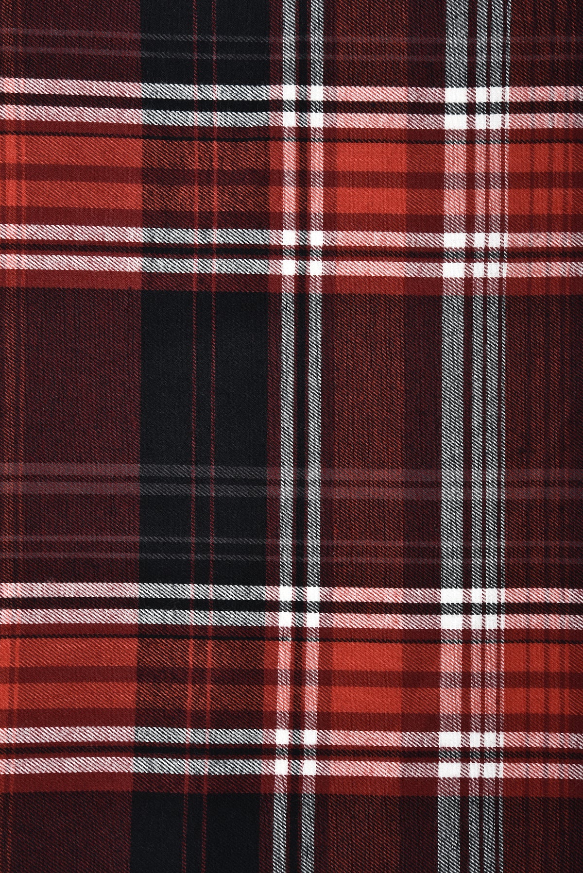 Red Black Plaid Shirt - 3
