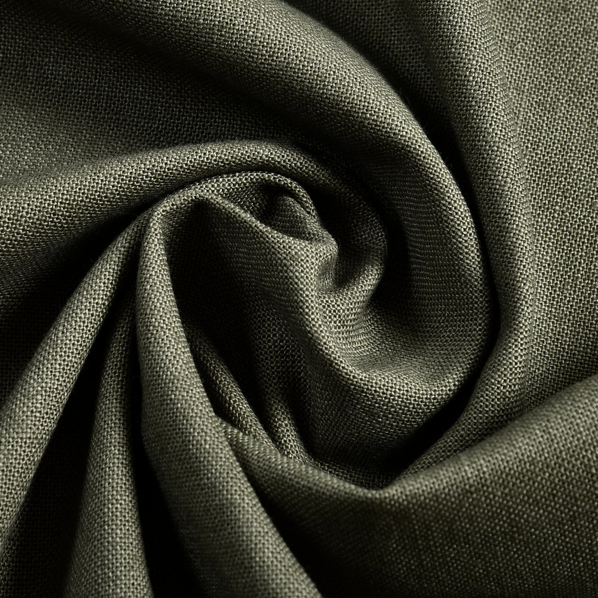 Linen Fresco Olive Green Dress Pant - 17